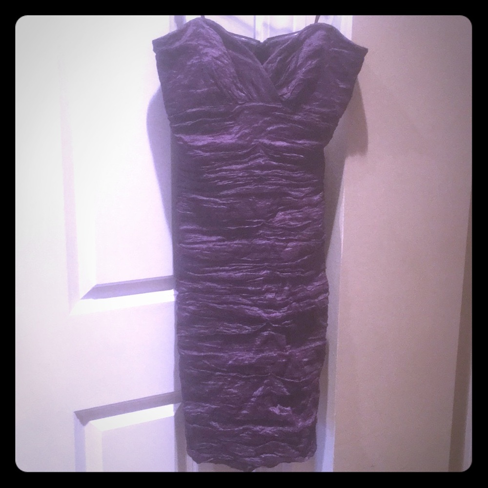 Nicole Miller strapless dress!
